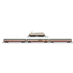** Minitrix 11628 DB Rheingold TEE7 BR103 Train Pack IV (DCC-Fitted)