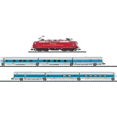 ** Minitrix 11636 DBAG BR120 Night Train to Homeland Sleeper Train Pck V