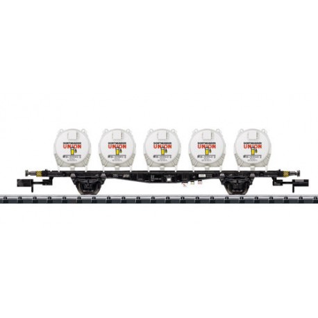 ** Minitrix 15437 DB Lbgjs598 Liquids Container Wagon IV