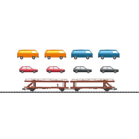 ** Minitrix 15442 DB Laekks553 Car Transporter IV