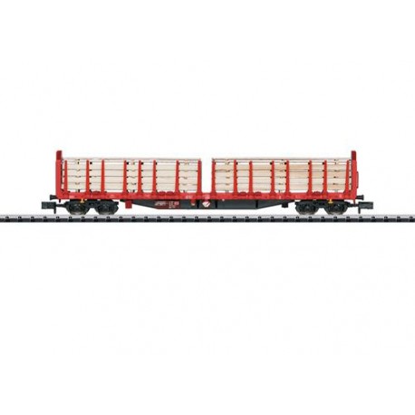 ** Minitrix 15650 DBAG Roos639 Bogie Stake Wagon with Timber Load V