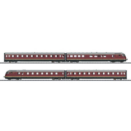 ** Trix 22602 DB VT08.5 TEE185 Paris-Ruhr 4 Car DMU III (DCC-Sound)