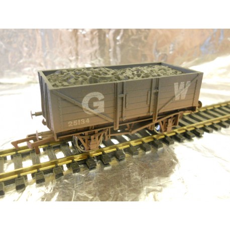 ** Dapol 4F-051-014 5 Plank Wagon GWR Weathered