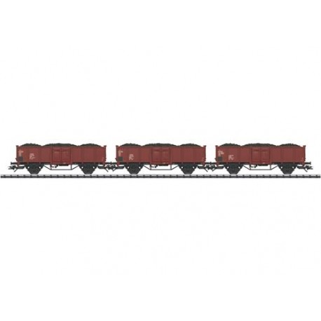 ** Trix 24434 DR Coal Wagon Set (3) III