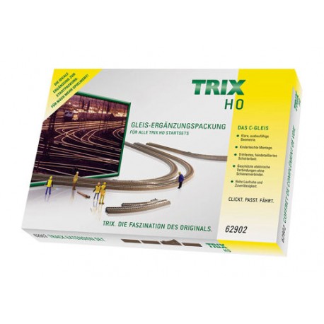 ** Trix 62902 C Track C2 Extension Set