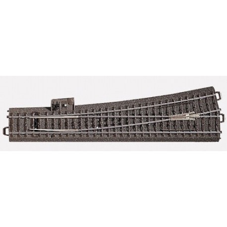 ** Marklin 24711 C Track Left Hand Turnout Wide Radius 12.1 Degree