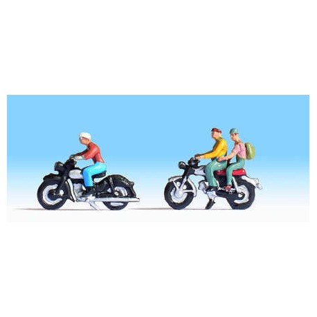** Noch 15904 Motorcyclists (2) Figure Set