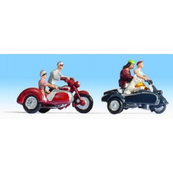 ** Noch 15905 Motorcyclists (2x2) Figure Set
