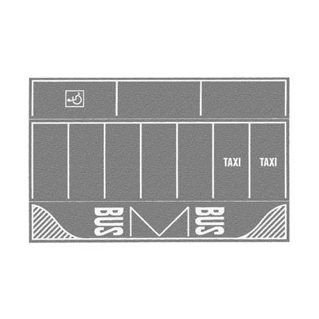** Noch 60720 Grey Car Park 22x14cm