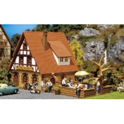 ** Faller 130314 Zur Krone Inn with Beer Garden Kit III
