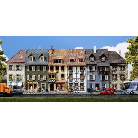 ** Faller 130430 Low Relief Houses (6) Kit II