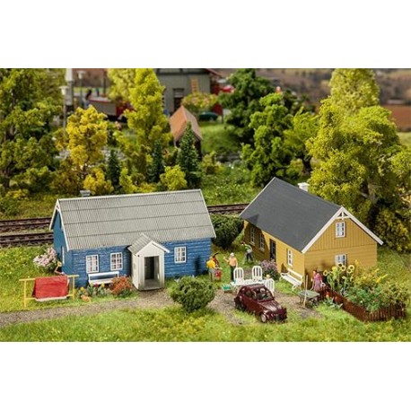 ** Faller 130506 Holiday Cottages (2) Kit I