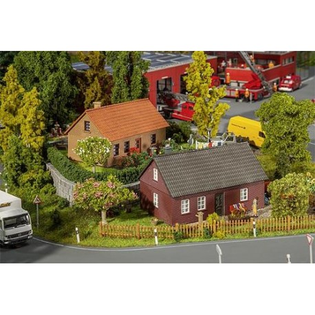 ** Faller 130507 Brick Built Cottages (2) Kit I