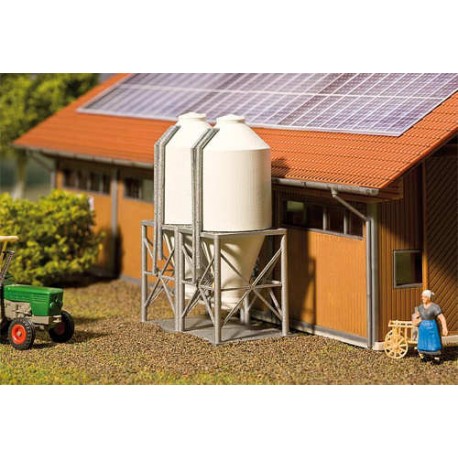 ** Faller 130530 Feed Silos (2) Kit V