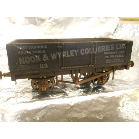 ** Dapol 7F-051-014W Weathered 5 Plank Wagon Nook & Wyreley 113