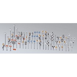 ** Faller 120226 Lineside Signs & Direction Boards Kit II