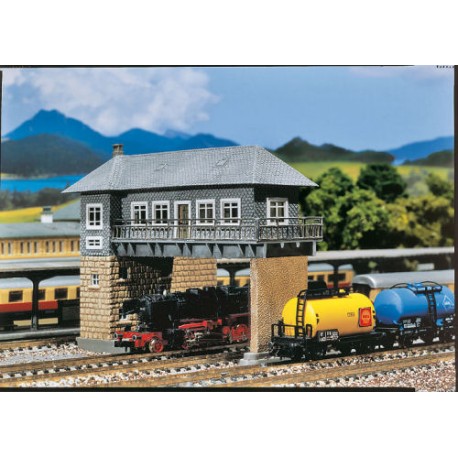 ** Faller 222160 Brugge Overhead Signal Box Kit II
