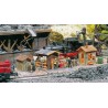 ** Faller 222177 Trackside Huts (3) Kit II