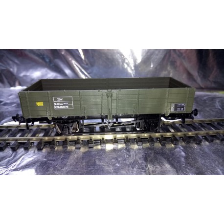 ** Bachmann Branchline 38-702 12 Ton Pipe Wagon BR Engineers Olive Green