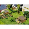 ** Faller 232209 Summerhouses (3) Kit IV