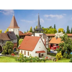 ** Faller 232314 Church with Steeple Kit I