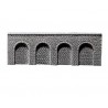 ** Faller 272640 Natural Stone Ashlars Round Arch Arcades Decorative Sheet