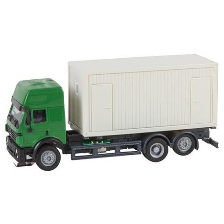 ** Faller 161480 Car System LKW MB SK94 Building Site Container V