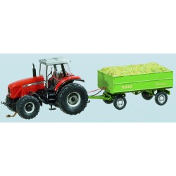 ** Faller 161536 Car System Massey Ferguson Tractor with Trailer V