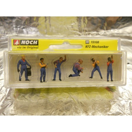 ** Noch 15108 Car Mechanics (6) Figure Set