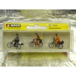 ** Noch Cyclists (3) and Accessories Figure Set