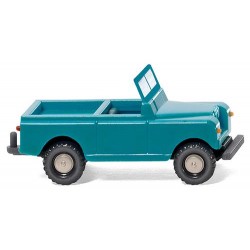 ** Wiking 092301 Land Rover Turquoise/Cream