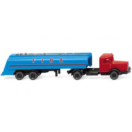 ** Wiking 098242 Bussing 8000 Tanker Truck Fina
