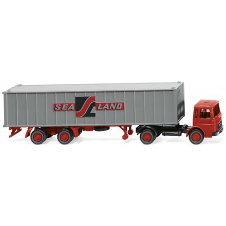 ** Wiking 052304 MAN Sealand Container Semitrailer
