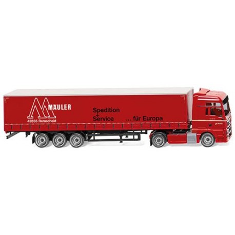 ** Wiking 053707 MAN TGX Euro 6 Curtain Side Truck Mauler