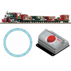 ** Piko 37122 Christmas Freight Starter Set (Analogue-Sound/Smoke) - G Scale