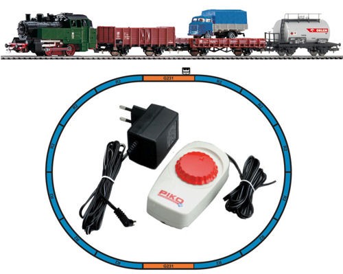 Piko 97907 Hobby PKP Steam Freight Starter Set - HO Scale - MDR