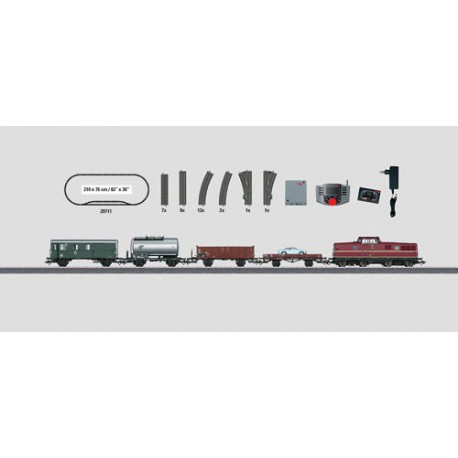** Marklin 29711 DB V80 Freight Starter Set III (FX-Fitted) - HO Scale
