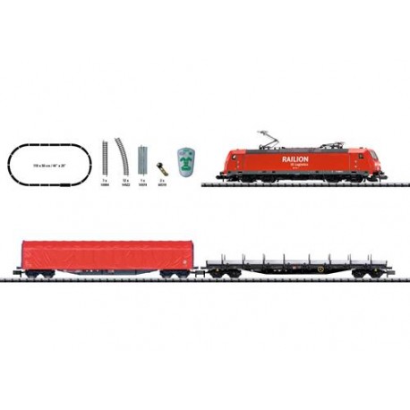 ** Minitrix 11145 DBAG BR185.2 Electric Digital Starter Set VI (DCC-Fitted) - N Scale