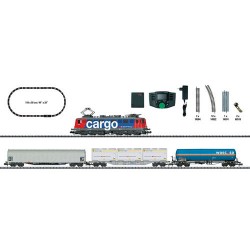 ** Minitrix 11141 SBB Cargo Ae610 Freight Starter Set VI (DCC-Fitted) - N Scale