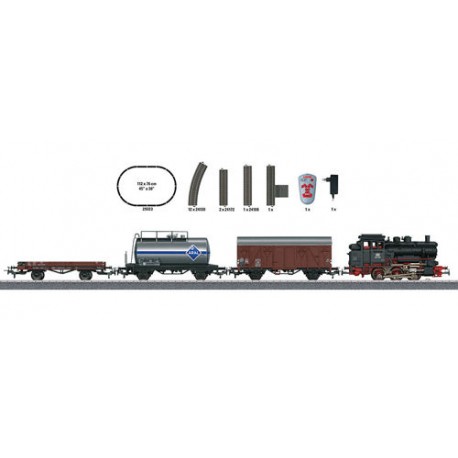 ** Marklin 29323 Start Up DB BR89 Steam Freight Starter Set III (MFX-Fitted) - HO Scale