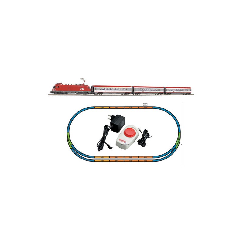 Piko 96947 Hobby OBB Rh1216 Passenger Starter Set - HO Scale - MDR
