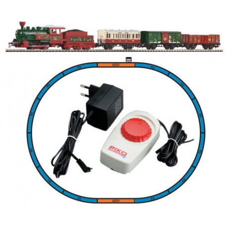 ** Piko 57080 Hobby Christmas Steam Starter Set - HO Scale