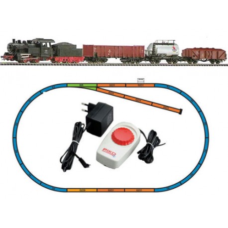 ** Piko 57160 Hobby DB Steam Freight Starter Set - HO Scale
