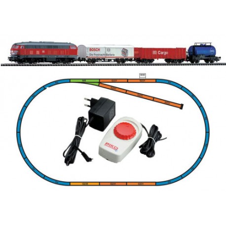 ** Piko 57151 Hobby DB BR218 Freight Passenger Starter Set - HO Scale