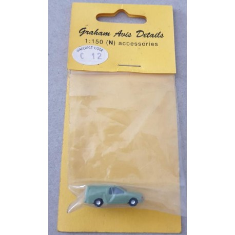 ** Graham Avis Details C12 Saloon Green Van 1:150 N Scale