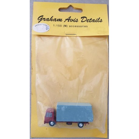 ** Graham Avis Details C22B Lorry Red/Grey 1:150 N Scale