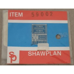 ** Shawplan Name Plates 59002 Yeoman Enterprise for 00 / HO locomotives