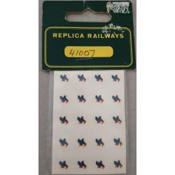 ** 41007 Cockney Sparrow Emblems 'OO' Scale / 1:76 / 4mm. WATERSLIDE IMAGES