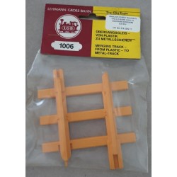 LGB 1006 Merging Track From Plastic to Metal Track G Scale x 1 piece