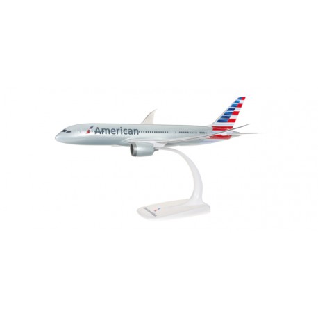 ** Herpa Snap Fit 610551 American Airlines Boeing 787-8 Dreamliner